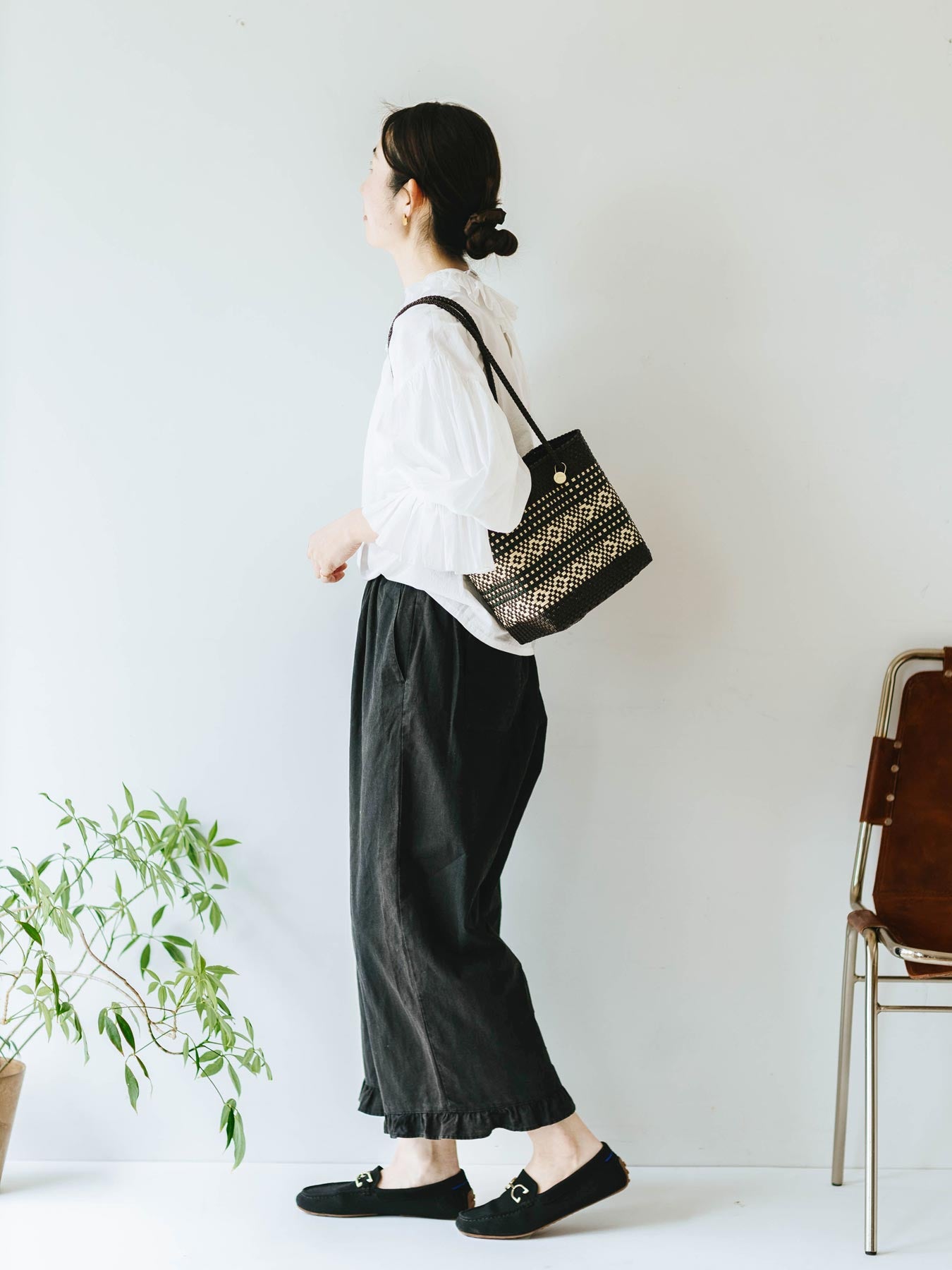 メキシコ メルカドバッグ BUCKET SLIM／GARDEN｜バッグ｜オルネ ド