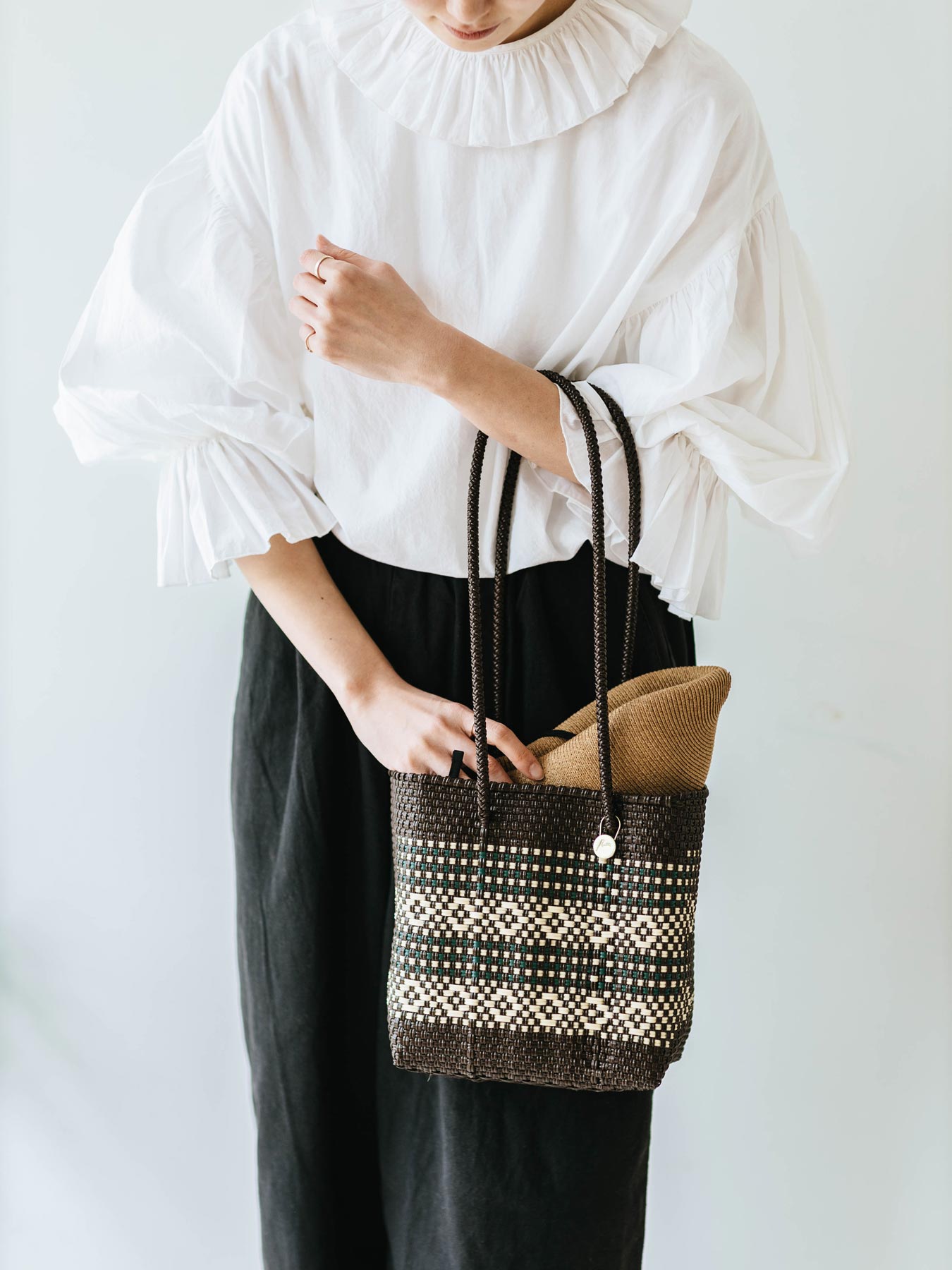 メキシコ メルカドバッグ BUCKET SLIM／GARDEN｜バッグ｜オルネ ド