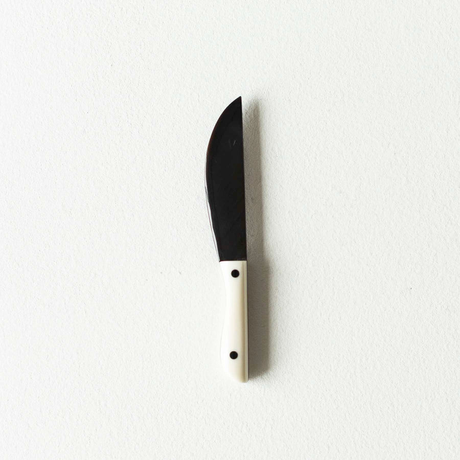 ssd0014）スモールバターナイフ／Black × White
