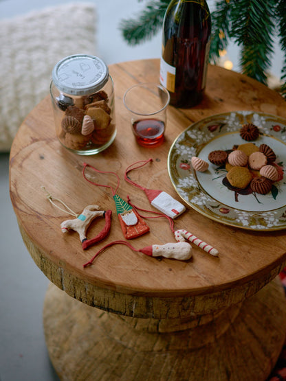 fog linen work ペーパーマッシュ ホリデーオーナメント