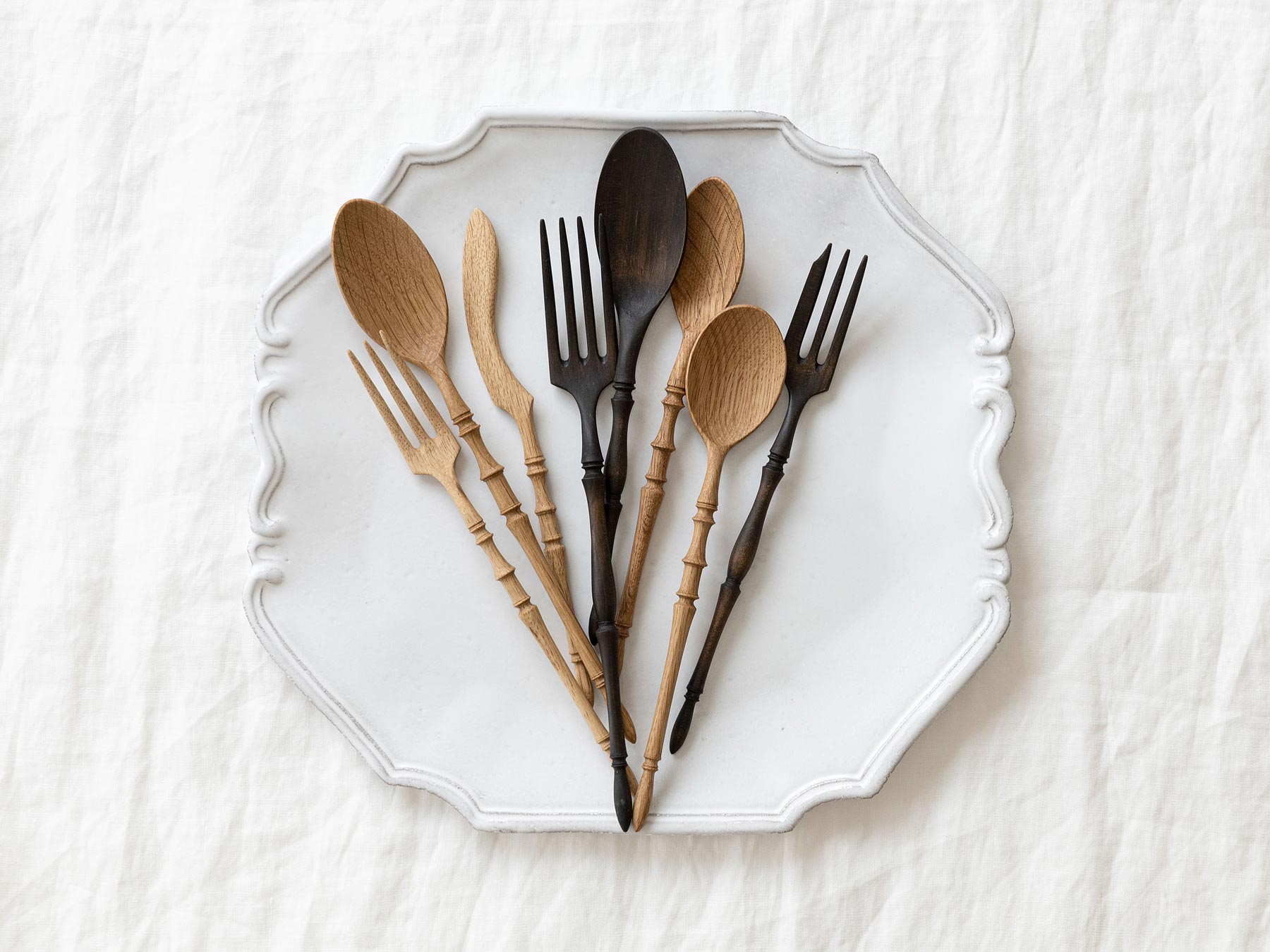 鈴木潤吾さんのデザートフォーク 未使用】鈴木潤吾 ケーキフォーク 2本