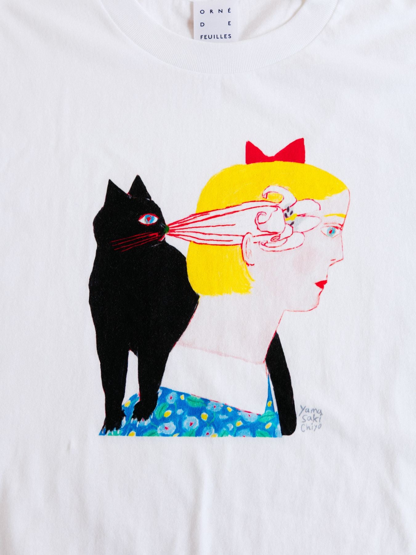 yamasakichiyo × Orneko ビッグシルエットTシャツ｜洋服｜オルネ ド