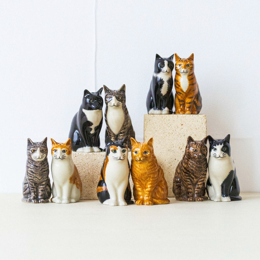 Quail Ceramics キャット・ソルト&ペッパーセット