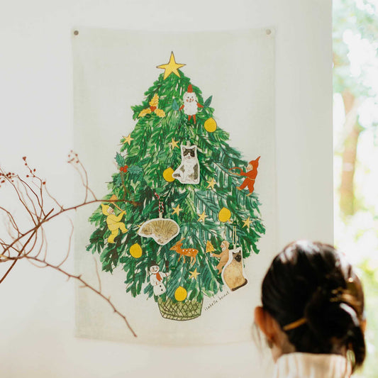 isabelle boinot × fog linen work クリスマスタペストリー