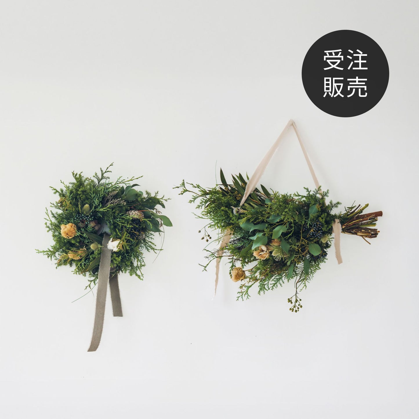 【受注販売】la.montagne クリスマスリース