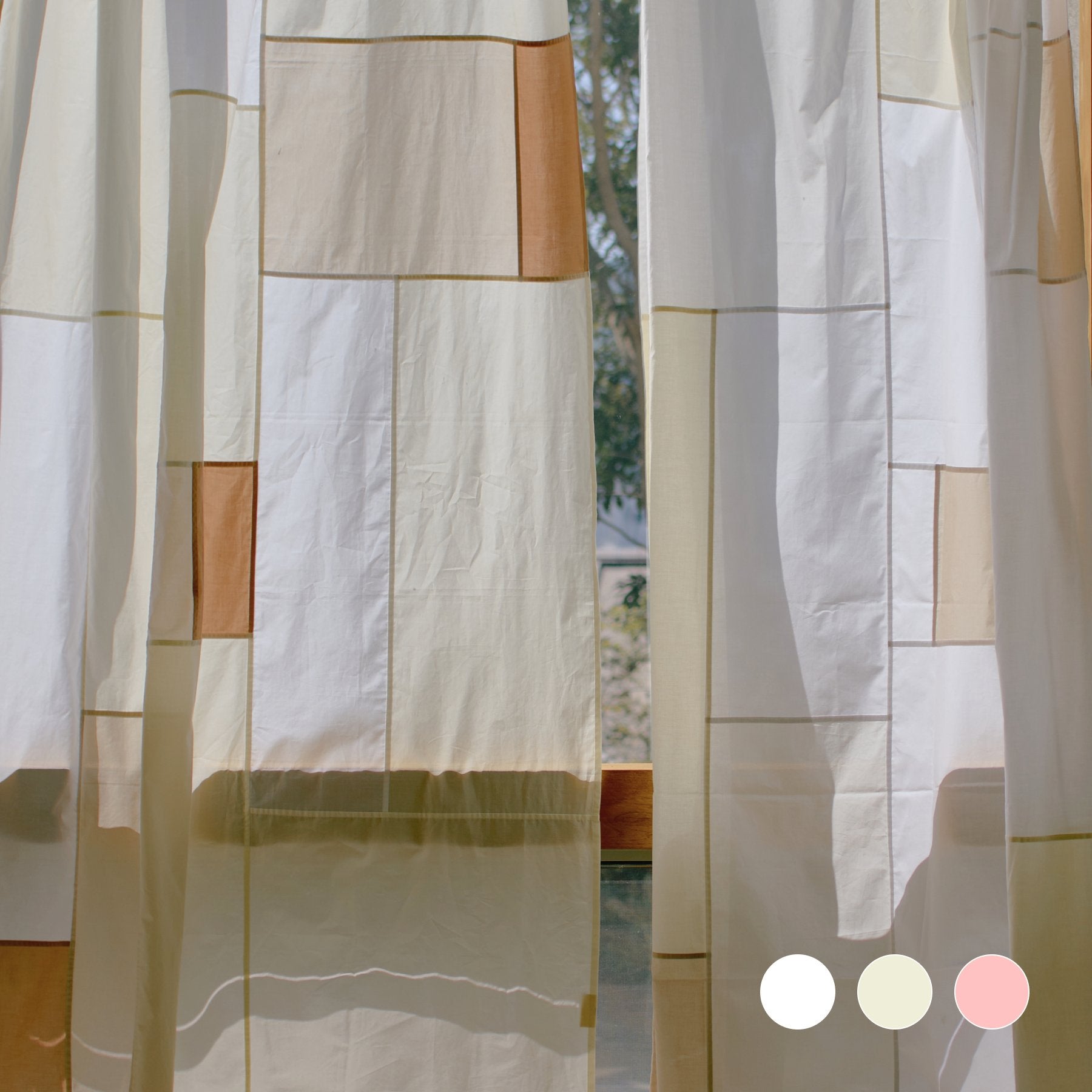 オリジナル・パッチワークマルチクロス Lumogi｜カーテン｜オルネ ド