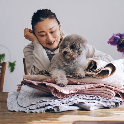 HUG Ō WäR × Orné de Feuilles イブルマルチカバー