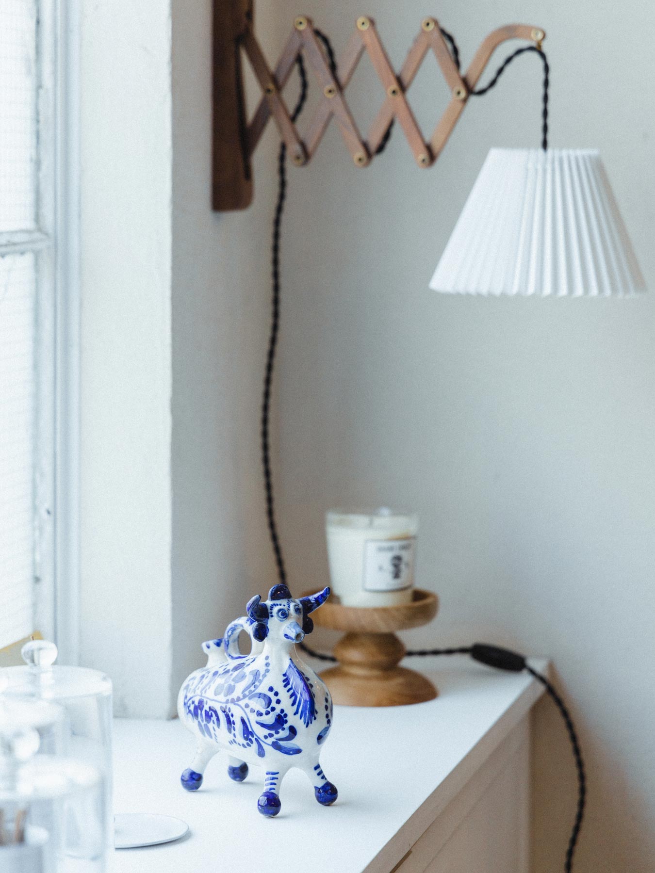 ARTESANIA SAN JOSE 陶器オブジェ（牛の水差し）｜オブジェ