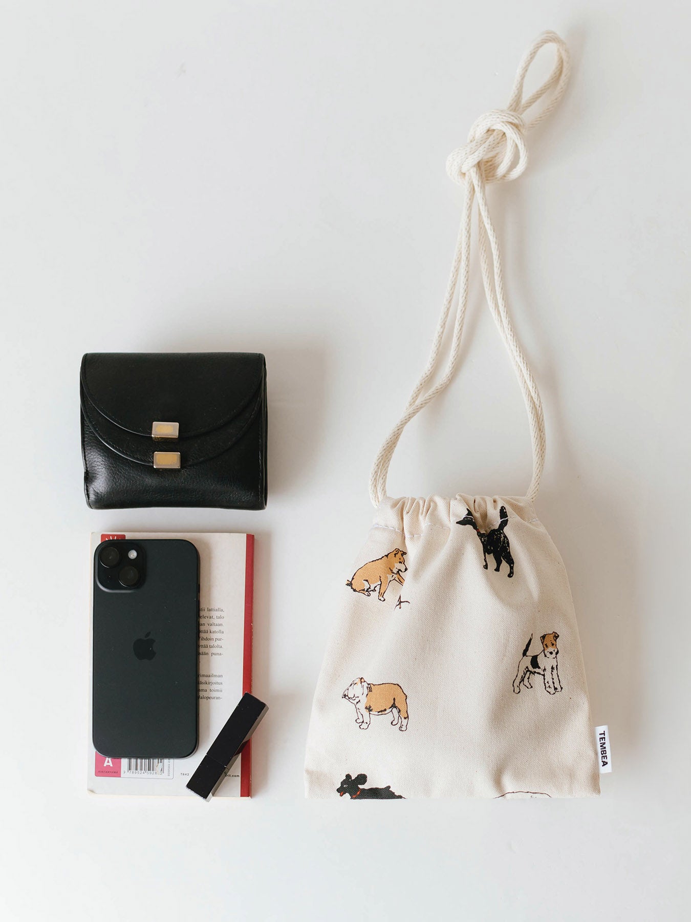 TEMBEA 巾着 POCHETTE／DOG