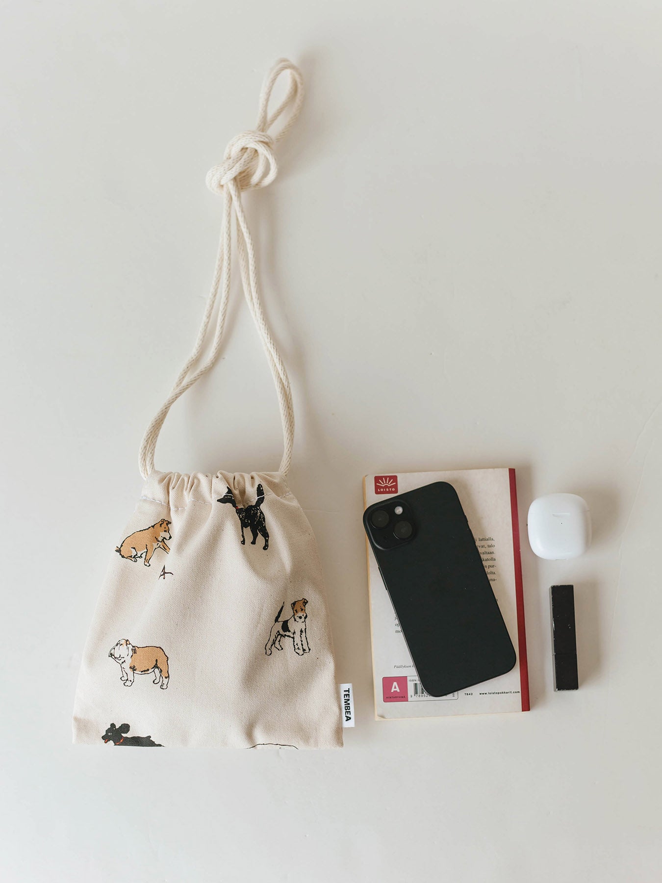 TEMBEA 巾着 POCHETTE／DOG