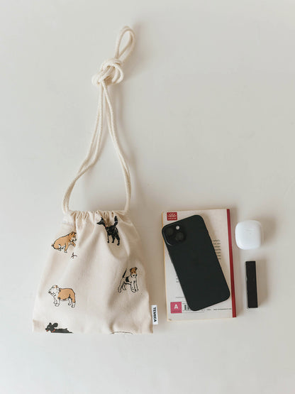 TEMBEA 巾着 POCHETTE／DOG