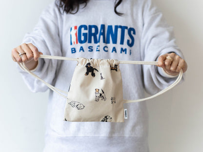 TEMBEA 巾着 POCHETTE／DOG