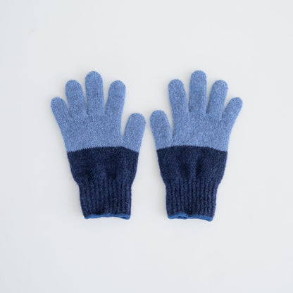 MOHAIR／BLUE×DK-NAVY