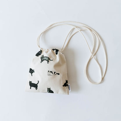 巾着ポシェット