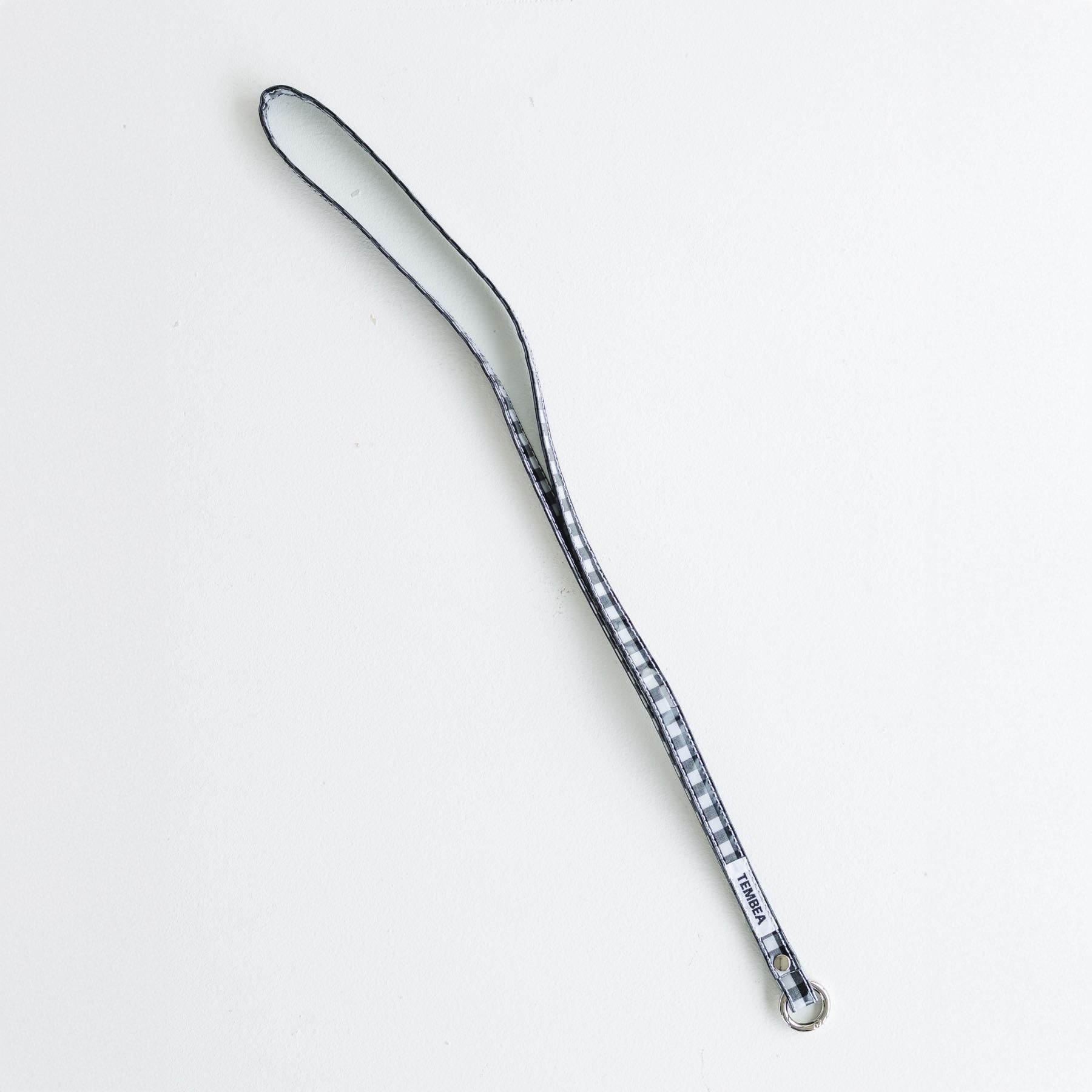 TASUKI STRAP LONG／GINGHAM BLACK