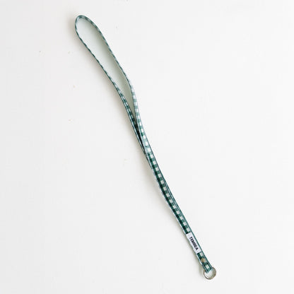 TASUKI STRAP LONG／GINGHAM GREEN