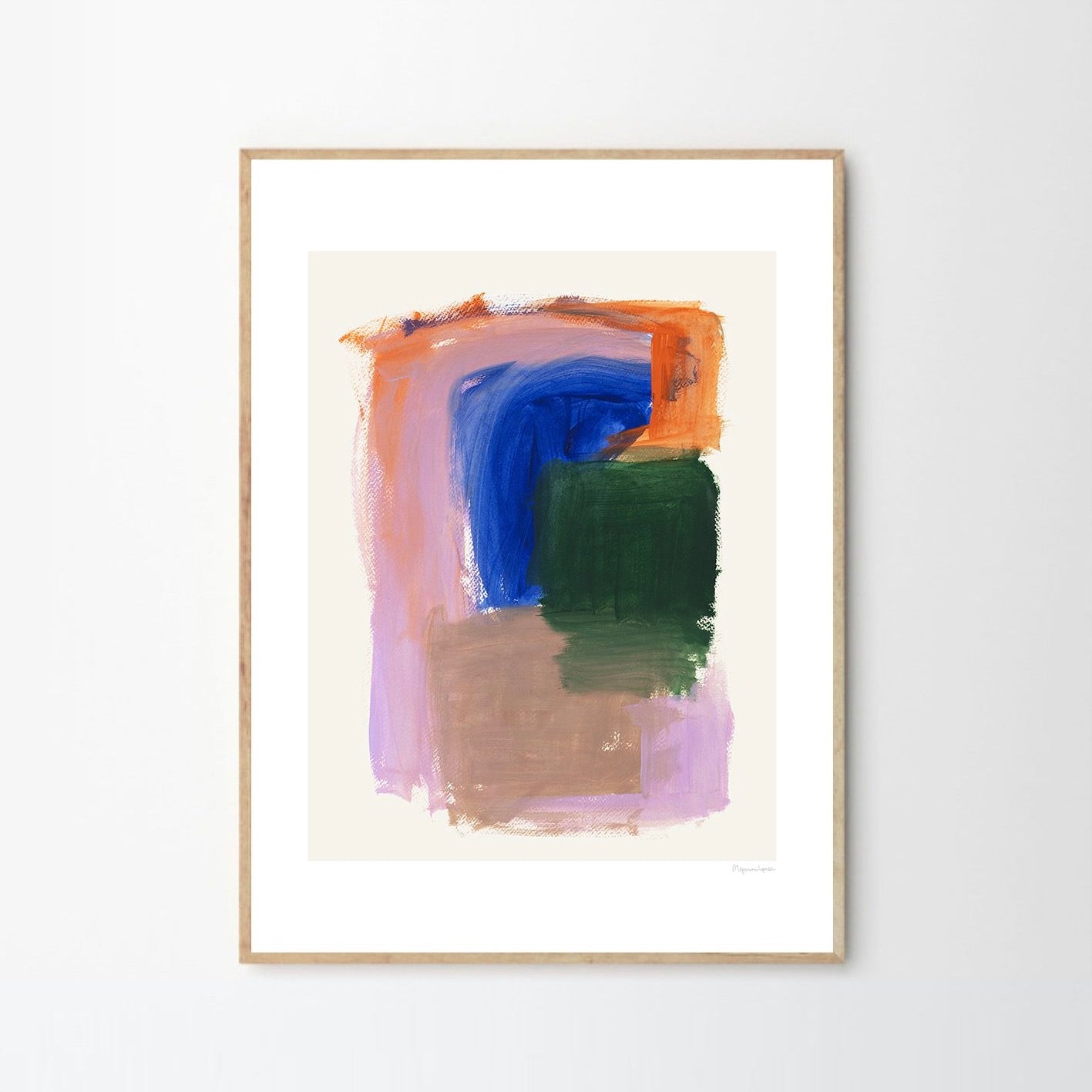 THE POSTER CLUB ポスター ABSTRACT Cubism THE POSTER CLUB ポスター