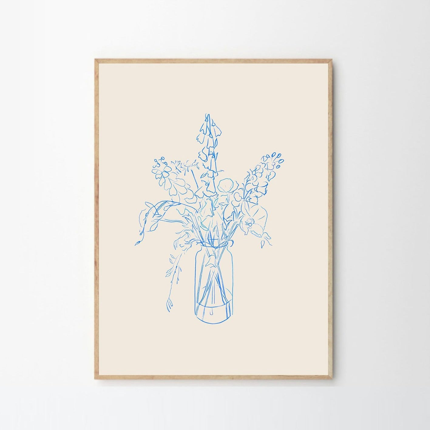 tpc0055）Chloe Purpero Johnson／Flower Study（30cm×40cm）
