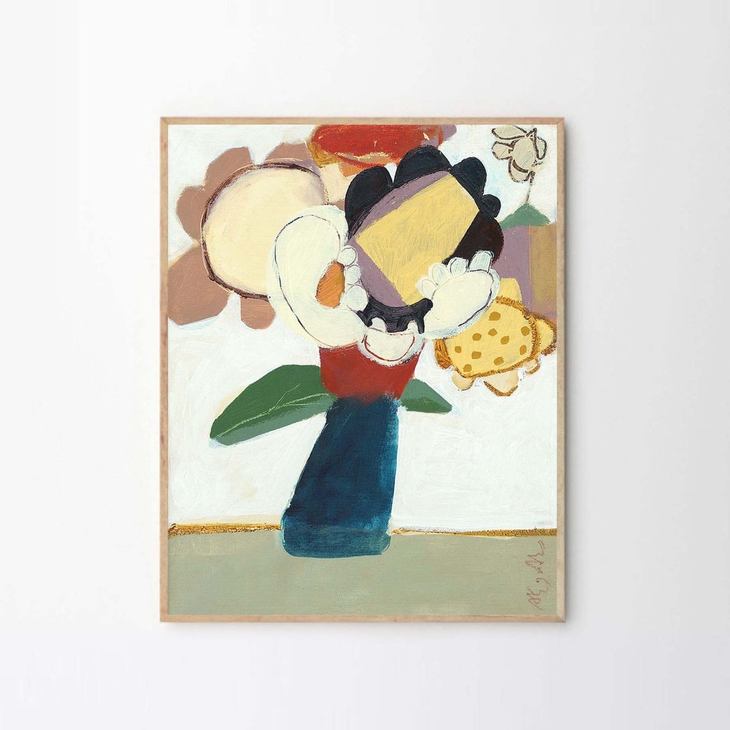 アートポスター ALIYA ABS／Let Me Look in the Mirror（40cm×50cm）