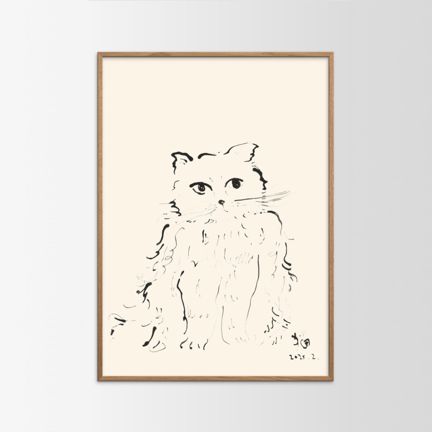 アートポスター OAMUL／Cat（30cm×40cm）