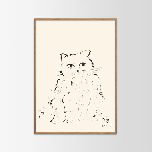 アートポスター OAMUL／Cat（30cm×40cm）