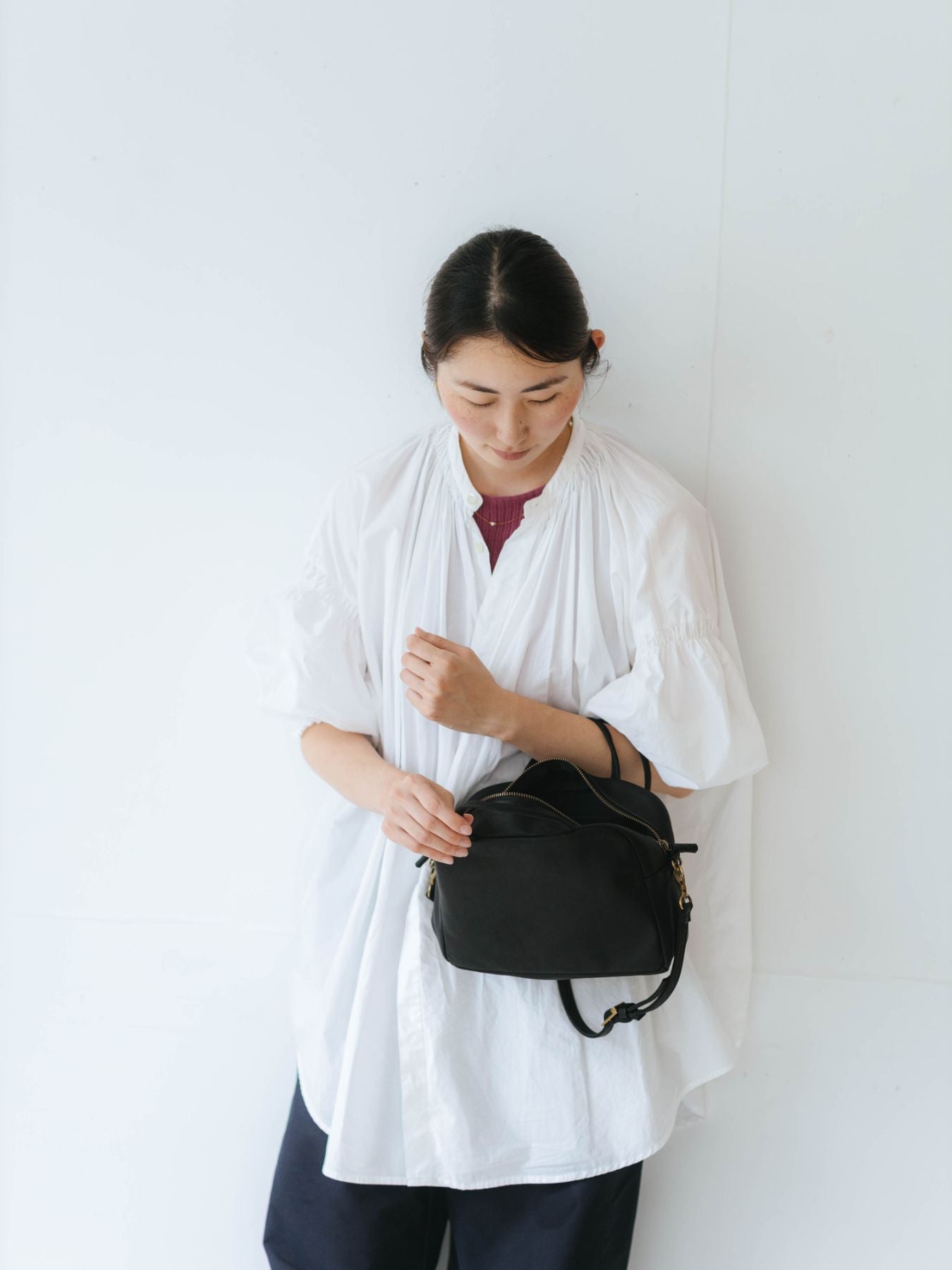 JUNE　ボストンショルダーバッグ（L）　ハンドメイド hqdefault.jpg
