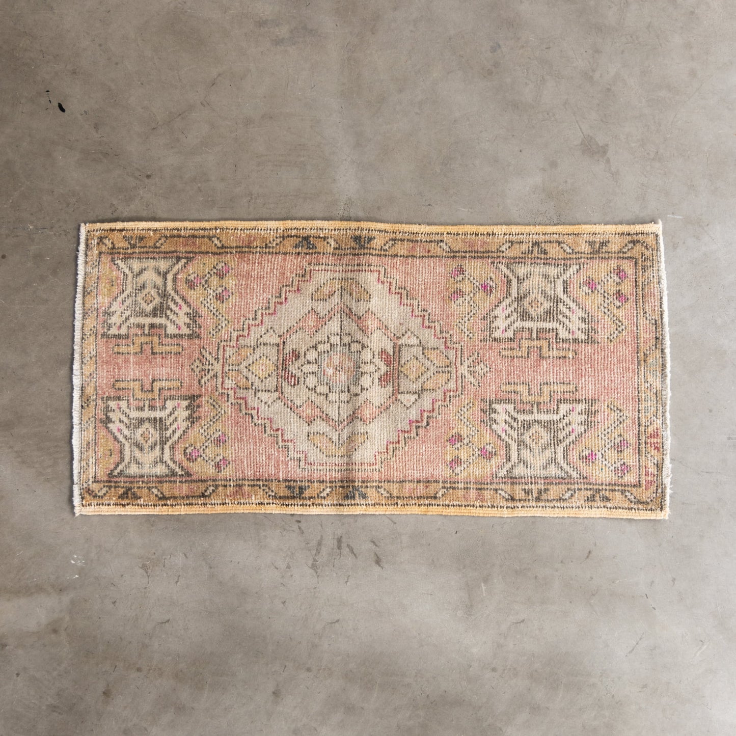S<br>size：100cm×50cm（フリンジ含む）