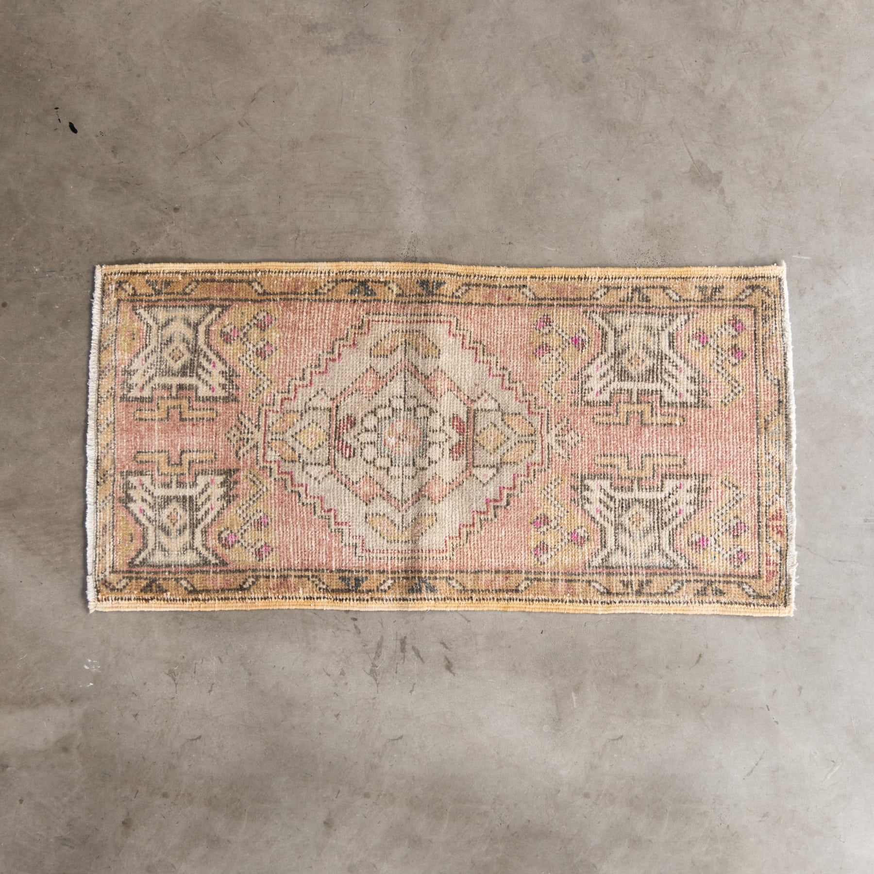 S<br>size：100cm×50cm（フリンジ含む）