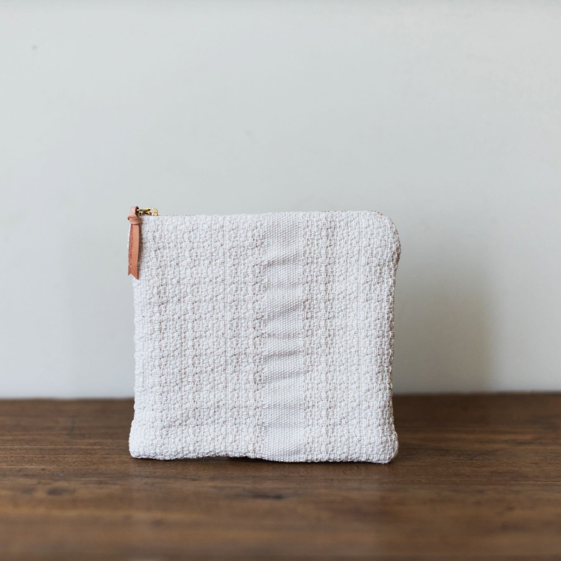 wit0003）flat pouch square／キナリ