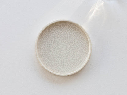 megumi tsukazaki 陶胎籠盆／貫入