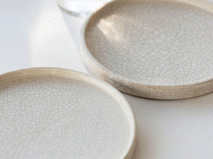 megumi tsukazaki 陶胎籠盆／貫入