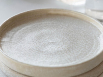 megumi tsukazaki 陶胎籠盆／貫入