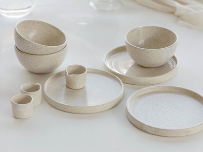 megumi tsukazaki 陶胎籠盆／貫入