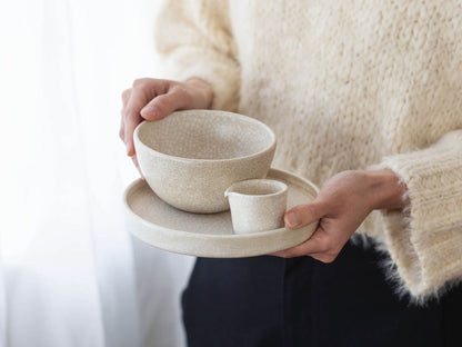 megumi tsukazaki 陶胎籠盆／貫入