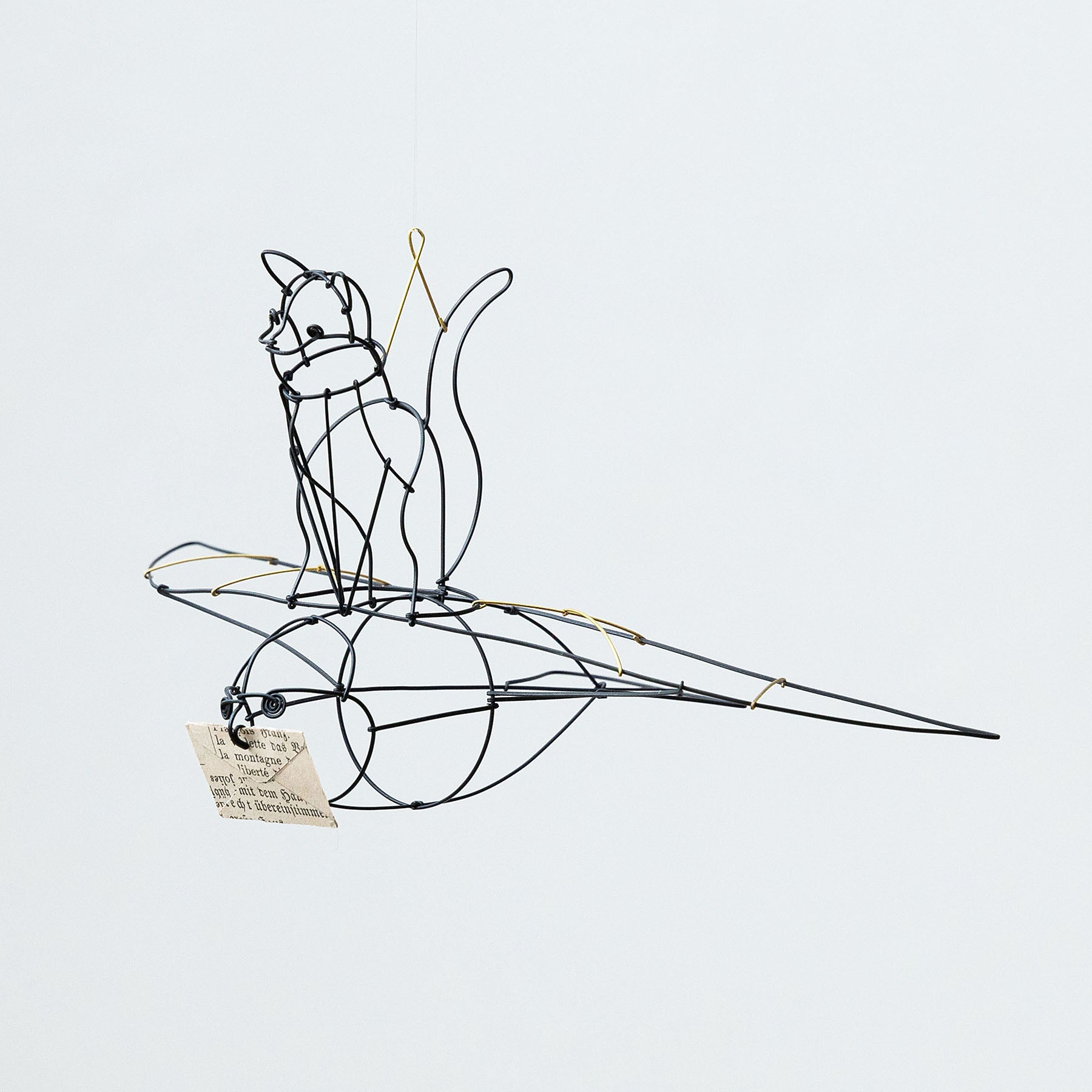 山田一成・ワイヤーアート 山田一成 ワイヤーアート作品展「夢ノ散歩」（六本木） | NEWS | IDÉE