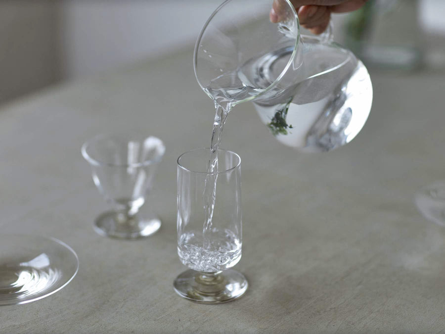 WASHIZUKA GLASS STUDIO／clear ashitsuki（脚付きグラス）
