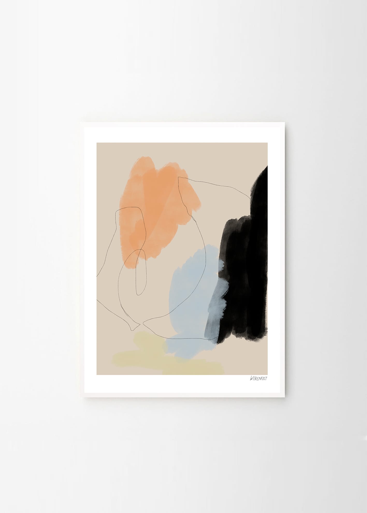 アートポスター LISA WIRENFELT／FRANCA（30cm×40cm）