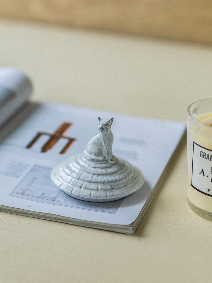 Astier de Villatte Grand Chalet キャンドルカバー／Cat