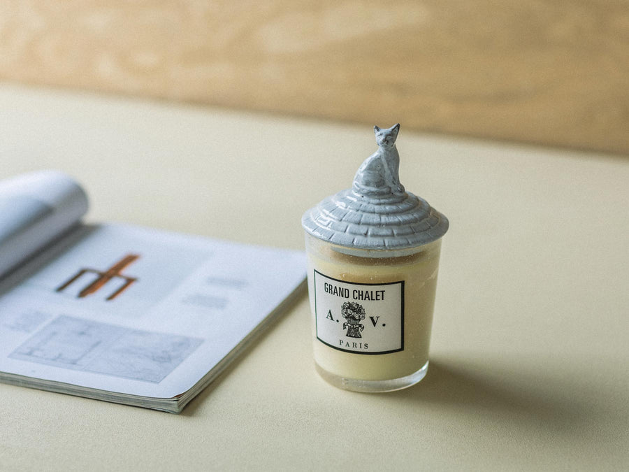 Astier de Villatte Grand Chalet キャンドルカバー／Cat