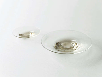 WASHIZUKA GLASS STUDIO／clear dish（皿）