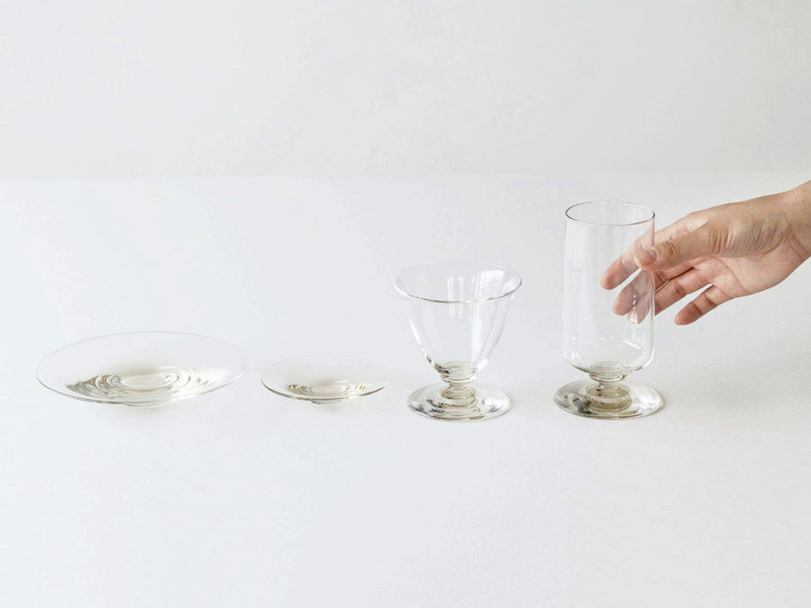 WASHIZUKA GLASS STUDIO／clear ashitsuki（脚付きグラス）