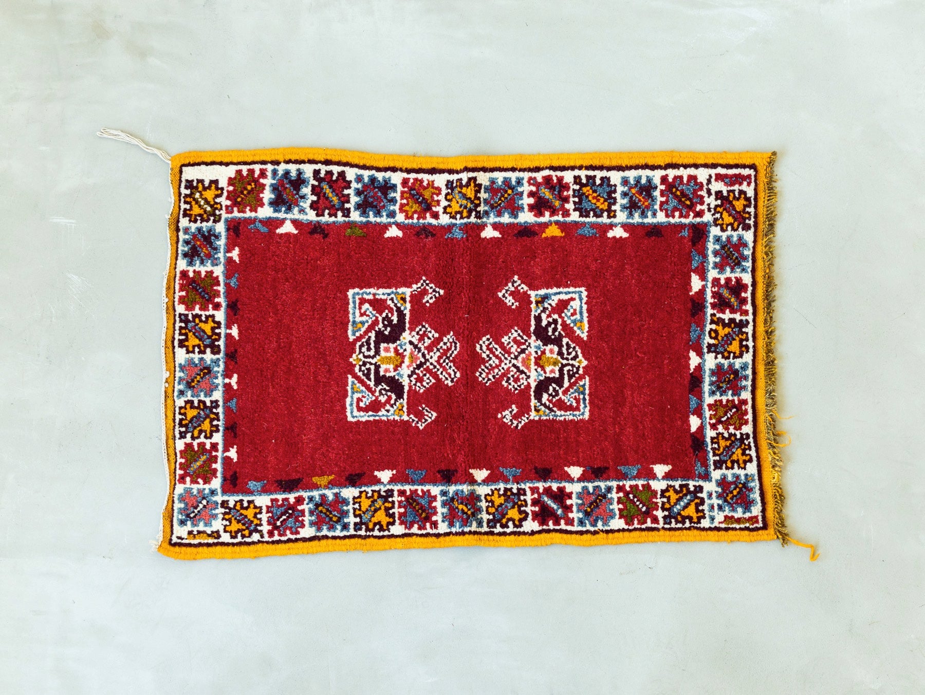 mrc0342-1j）K<br>size：98cm×66cm（フリンジ含まず）