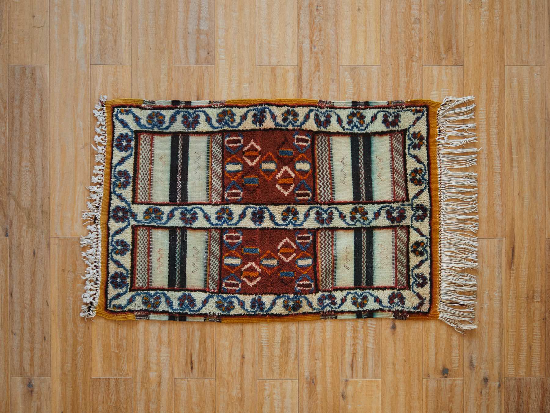 mrc0342-2h）H<br>size：100cm×63cm（フリンジ含まず）
