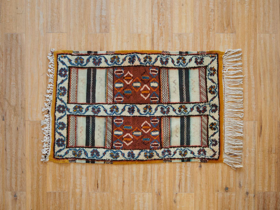 mrc0342-2h）H<br>size：100cm×63cm（フリンジ含まず）