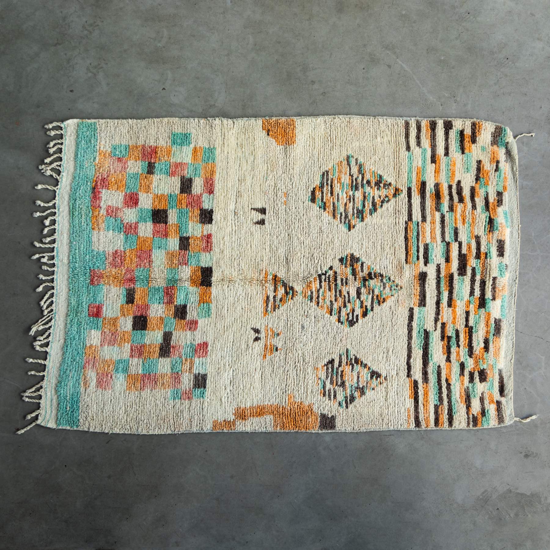 mrc0388-3k）K<br>size：210cm×145cm（フリンジ含まず）