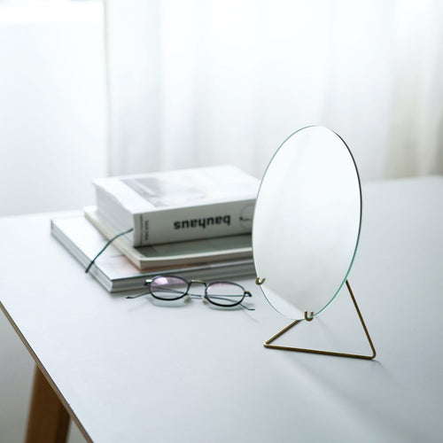 MOEBE STANDING MIRROR／ブラス 20cm
