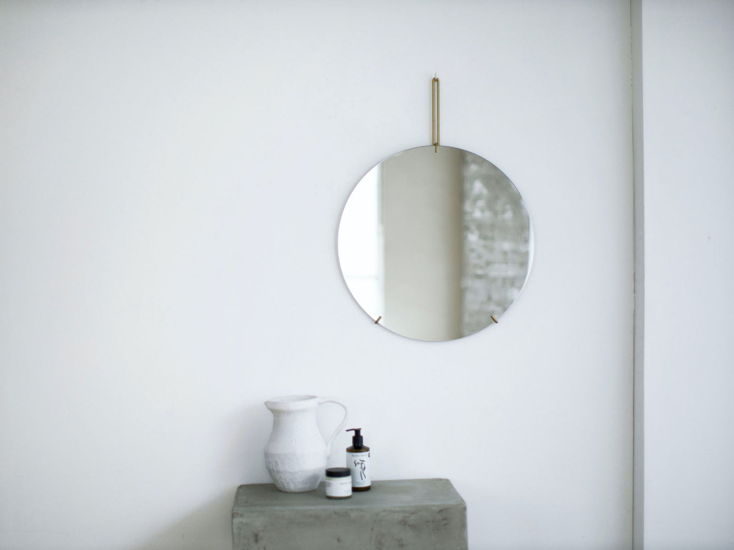 MOEBE WALL MIRROR／ブラス 50cm