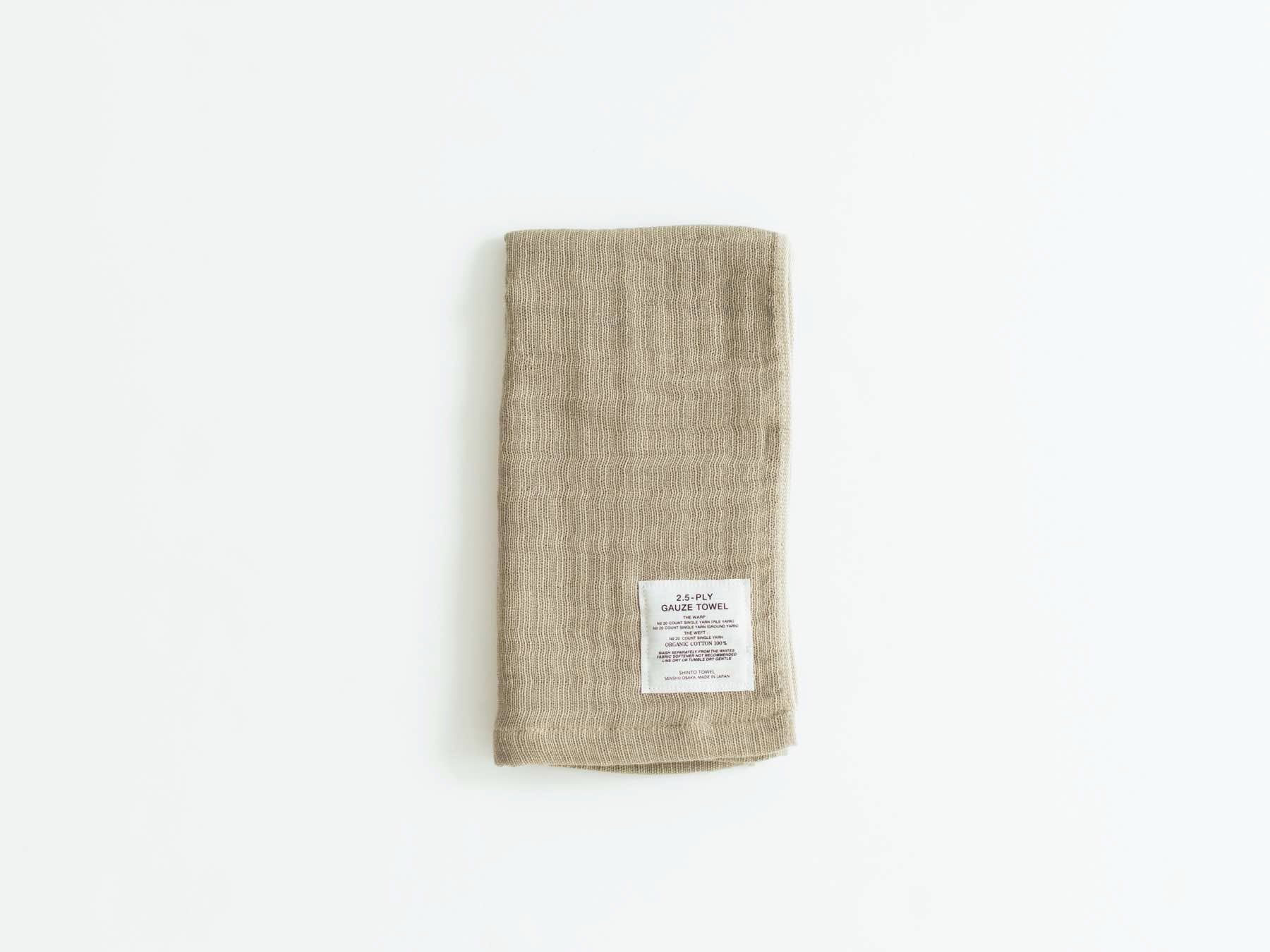 SHINTO TOWEL／2.5-PLY GAUZE（2.5重ガーゼ） – Orné de Feuilles