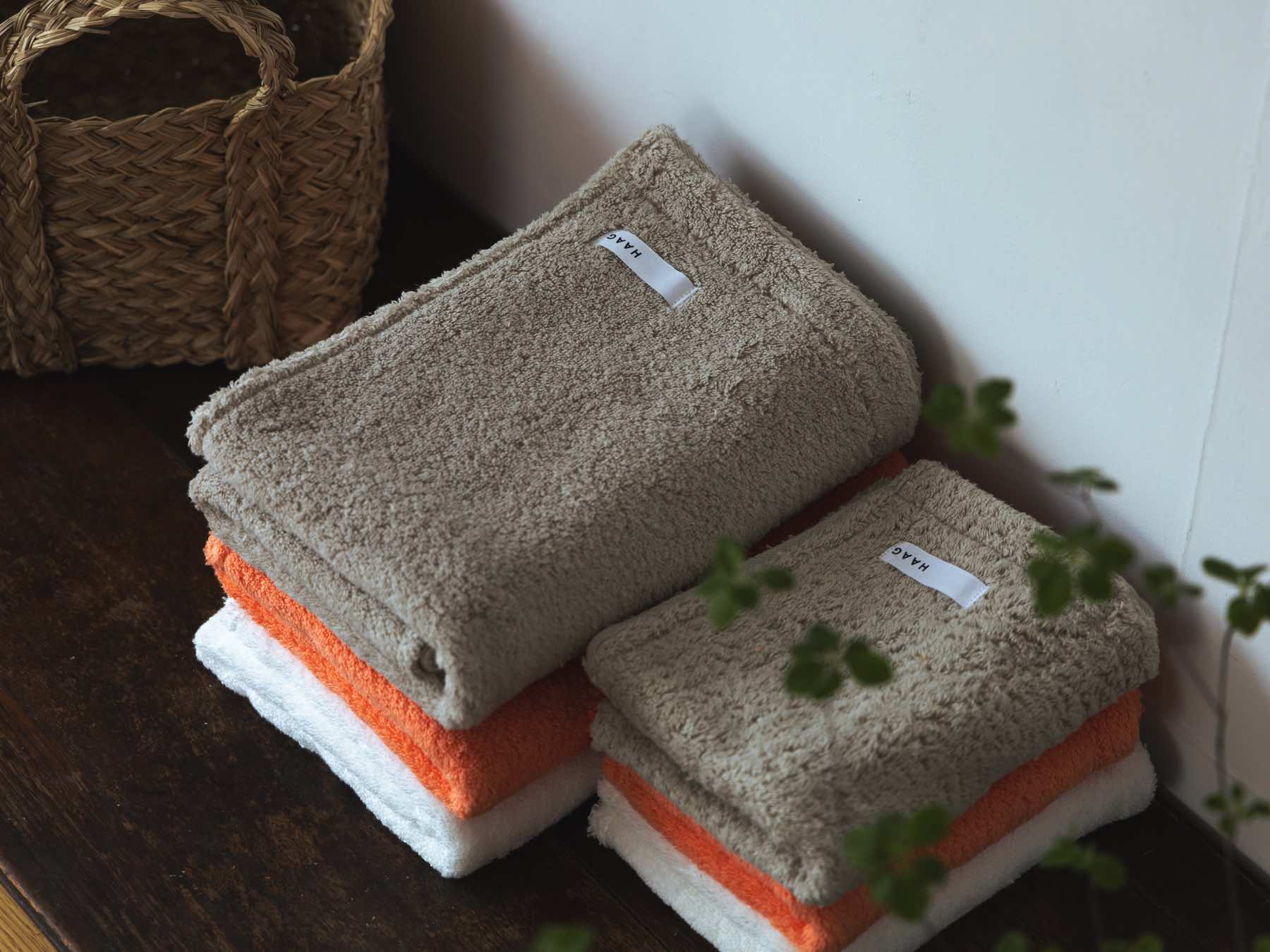 HAAG 20 TOWEL（20両面パイル）｜タオル・ティッシュケース｜オルネ ド