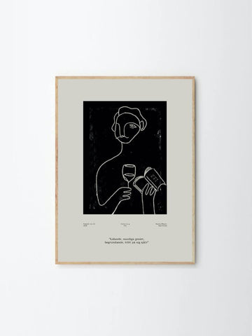 アートポスター SANDRA BLOMÉN MASCHINSKY／GENIUS（50cm×70cm）